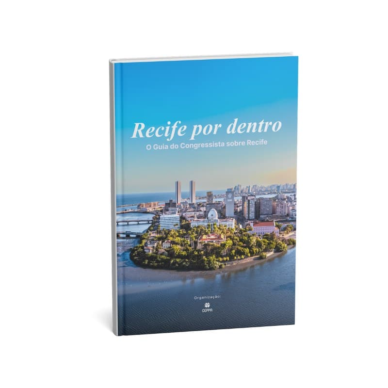 Capa do e-book Recife por dentro — O Guia do Congressista sobre Recife